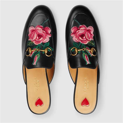 slippers gucci femme|gucci princetown leather slippers women.